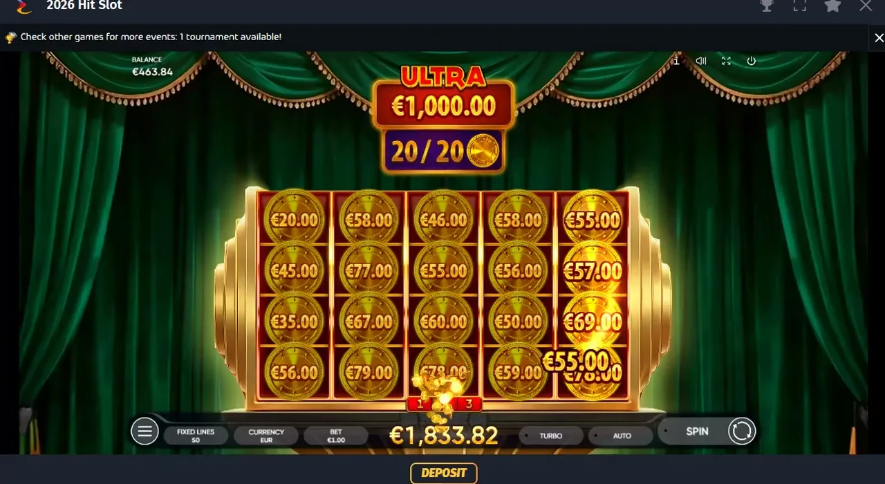 2026 Hit Slot — conseguir cashback