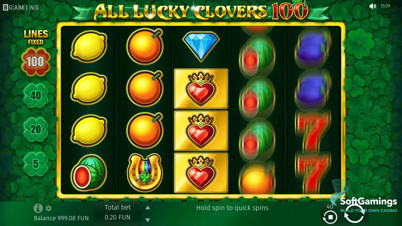All Lucky Clovers 100 — conseguir cashback