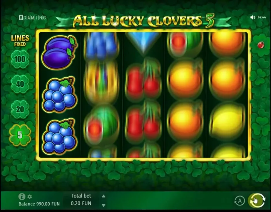 All Lucky Clovers 100 — conseguir cashback
