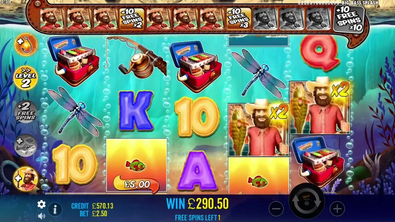 Big Bass Splash — conseguir cashback