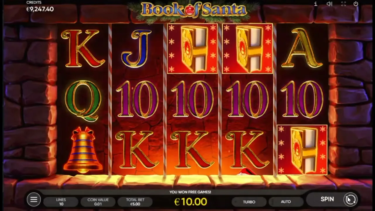 Book of Santa — conseguir cashback