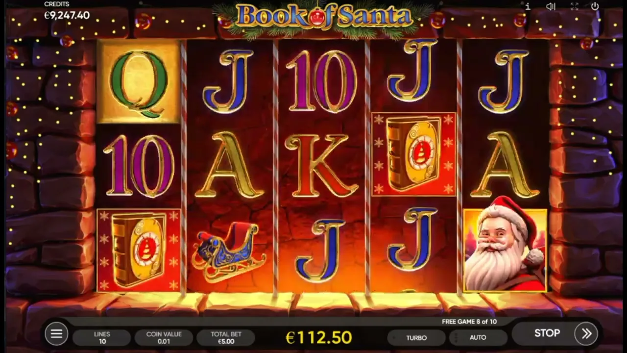 Book of Santa — conseguir cashback