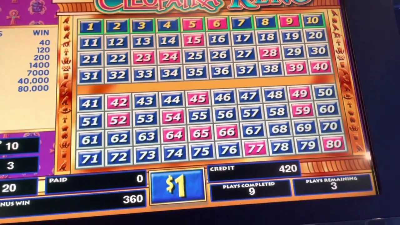 Cash of Cleopatra — conseguir cashback