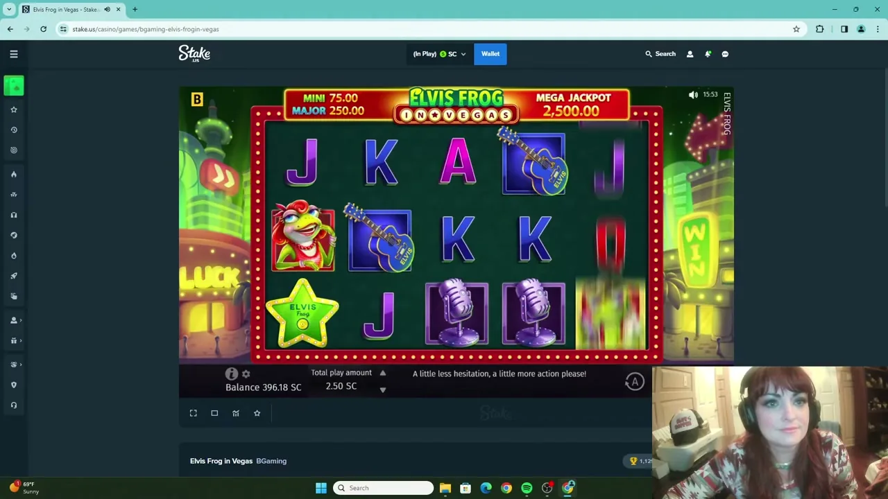 Elvis Frog in Vegas — conseguir cashback