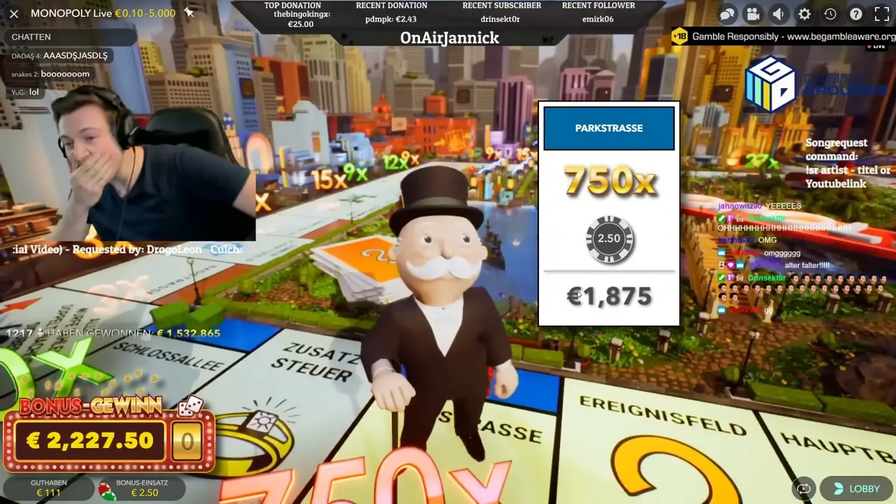 Monopoly Casino — conseguir cashback