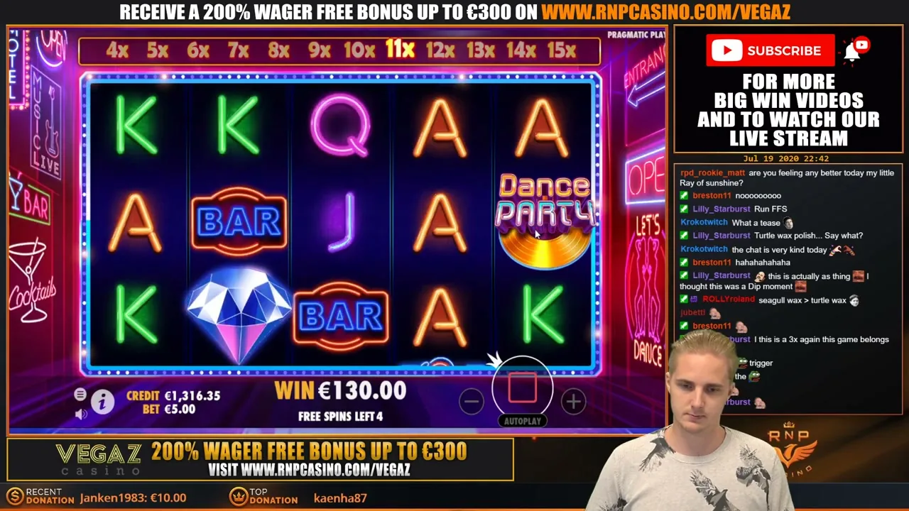 PartyCasino — conseguir cashback