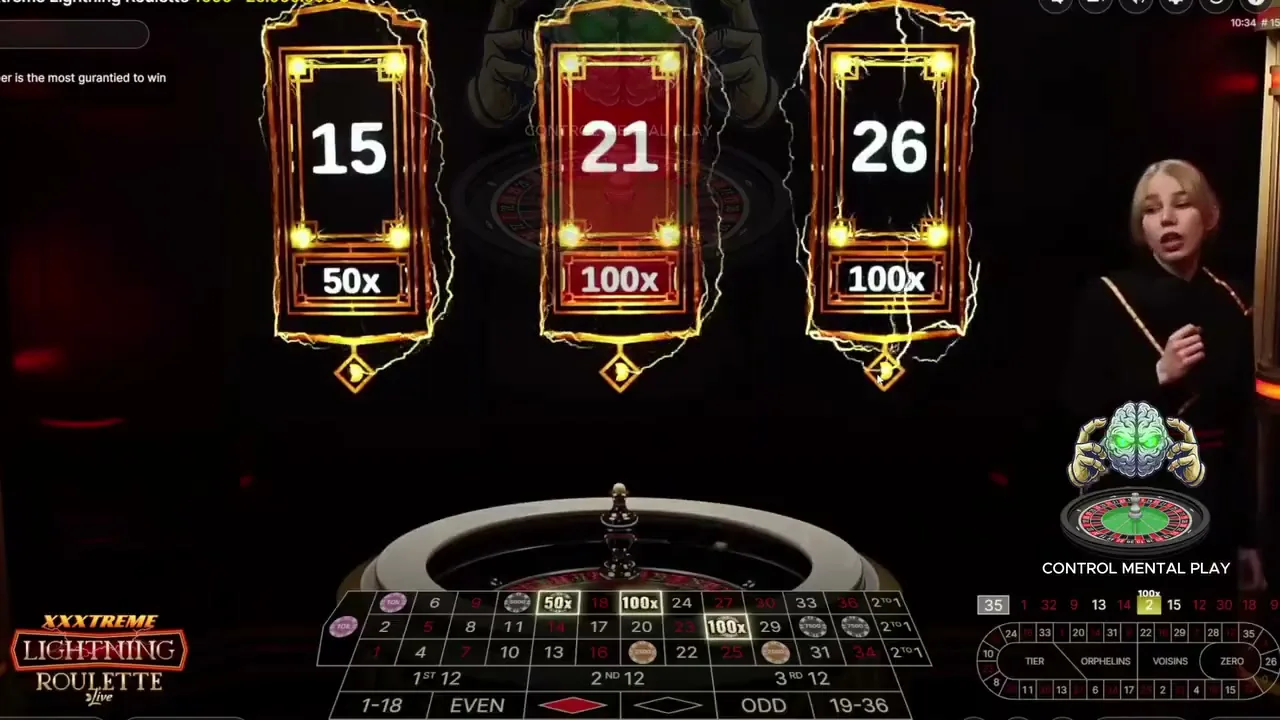 Ruleta Relampago en Vivo — conseguir cashback